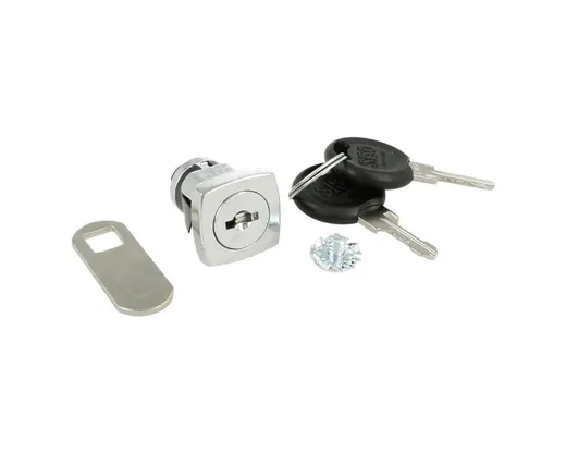 Zamek do drzwi metalowych Siso X-44/X - chrom