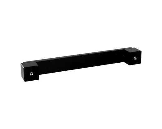 Uchwyt Aluminiowy US48 Czarny-Połysk Z Przetar Rozstaw192mm(W)