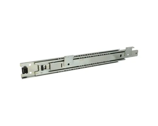 Prowadnica kulkowa DZ3301-60 z kątownikiem / dł. 55 cm / 60 kg / wysuw ponad 100%