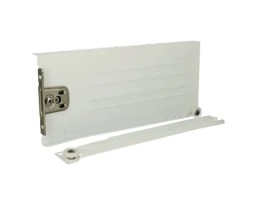 Szuflada frontowa Metal Box 27 cm / 11.8 cm - biały / częściowy wysuw