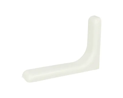 Konsola budowlana L120 metal/tworzywo biały (white 8)