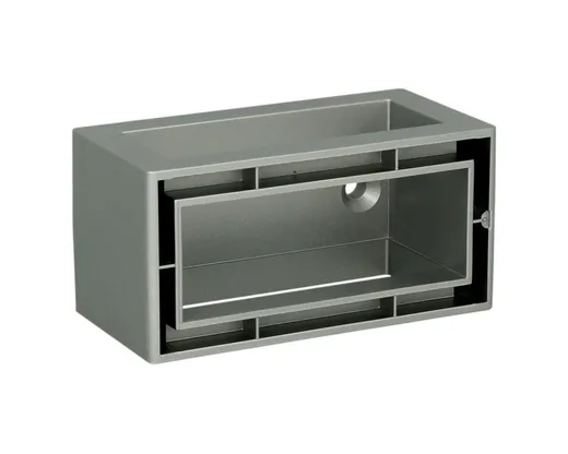 Nóżka K174 - chrom mat lakier / wys. 5 cm