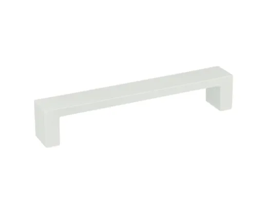 Uchwyt Aluminiowy UA59  Biały Mat Rozstaw 128mm