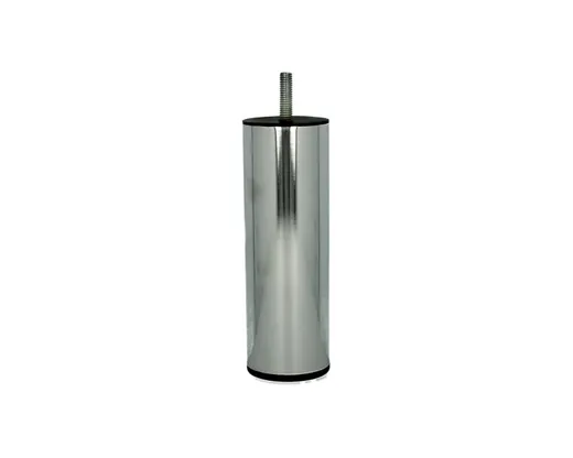 (W)Nóżka Okrągła NS51 Bez Regulacji Wys. 15cm CHROM POLYSK