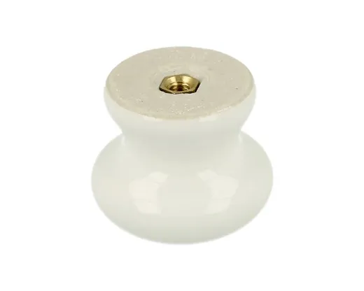 Gałka SP7 - biała porcelana / fi 32 mm