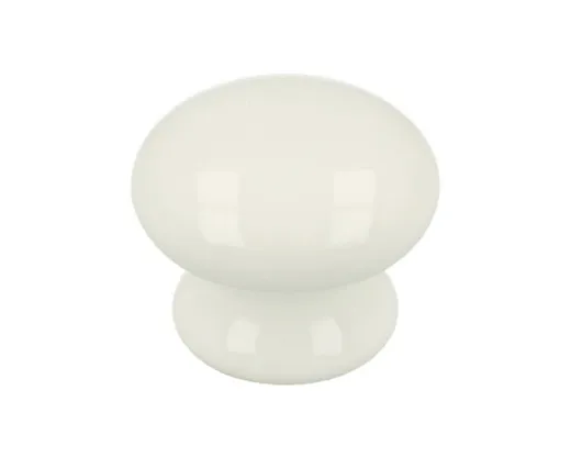Gałka SP7 - biała porcelana / fi 39 mm