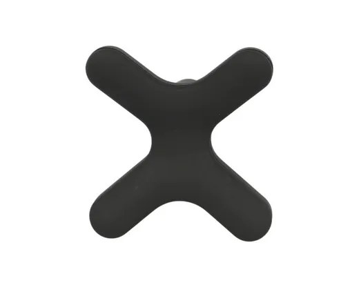 Wieszak X - czarny mat