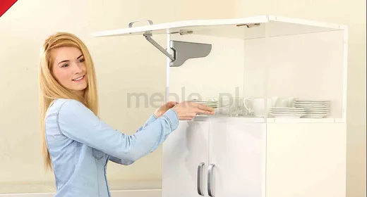 Podnośnik Frontu Meblowego kol.Szary Airtic Professional LEWY