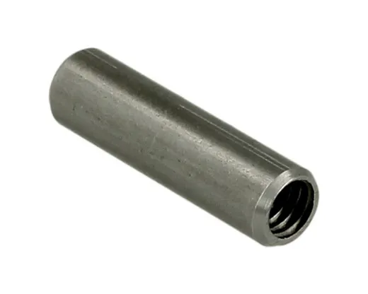 Tuleja z gwintem wewnętrznym stal surowa M4 5x18mm Rafix