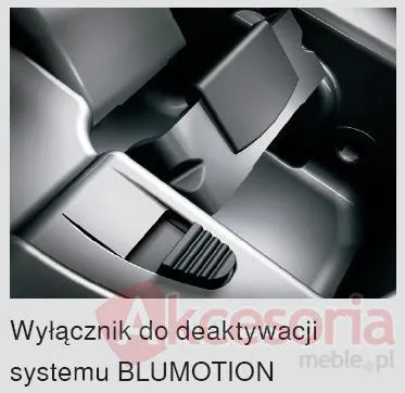 Zawias z hamulcem CLIP Top BLUMOTION - nikiel / 95° / ze sprężyną / drzwi równoległe nakładane / puszka: na wkręty