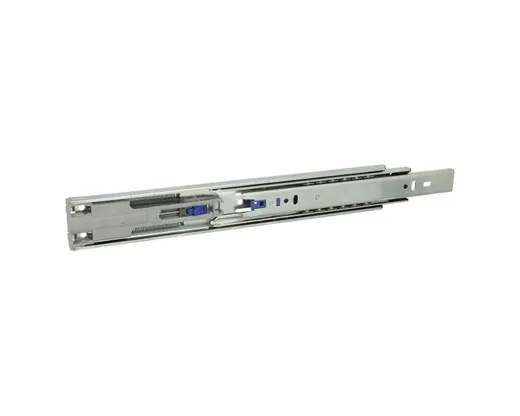 Prowadnica PK08 z DOCIĄGIEM dł 45cm ocynk biały,100% wysuw, 45kg