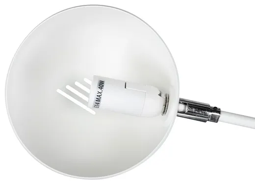 Lampa stojąca BUSH biała