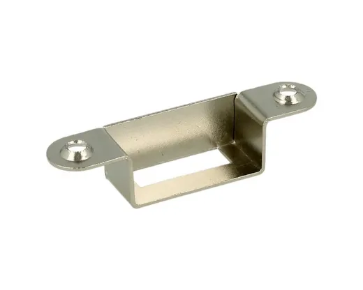 Blaszka zaczepowa zamka żaluzjowego X-855 - stal niklowana