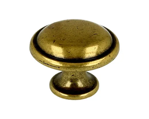 Gałka GINO 24221 - stare złoto / fi 30 mm  