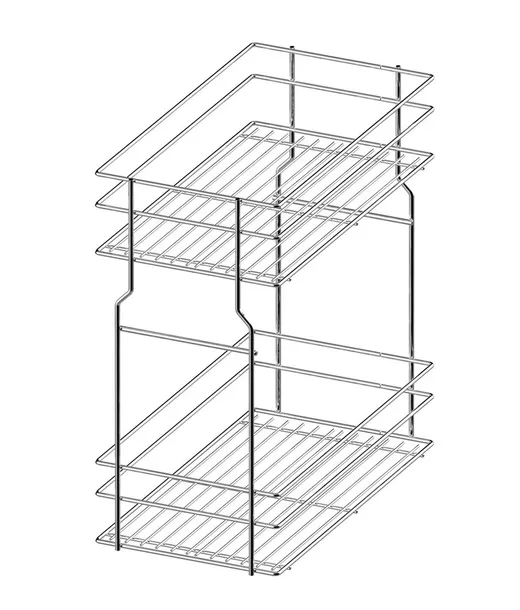 Cargo Mini Dolne VARIANT MULTI 30 cm - ocynk / push-open