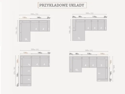 Narożnik LOFT 38 z funkcją spania i dwoma pojemnikami
