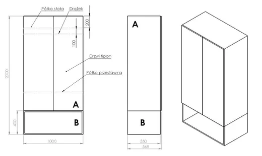 Szafa BASIC 003