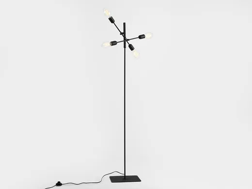 Lampa podłogowa TWIGO FLOOR 4 - czarny