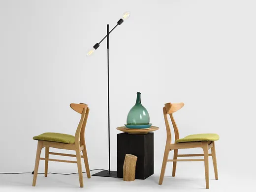 Lampa podłogowa TWIGO FLOOR 2 - czarny