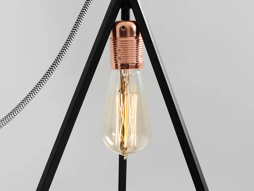 Lampa stołowa TRIMETRIC TABLE - czarny