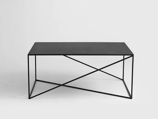 Stolik MEMO METAL 100x60 - czarny