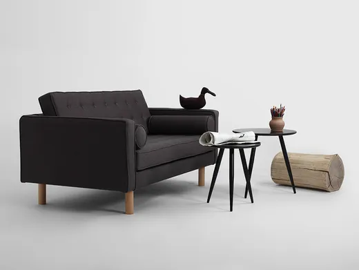 Sofa rozkładana 2-osobowa TOPIC WOOD