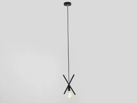 Lampa wisząca XLAMP - czarny
