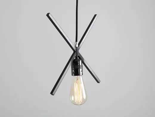 Lampa wisząca XLAMP - czarny