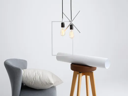 Lampa wisząca XLAMP - biały