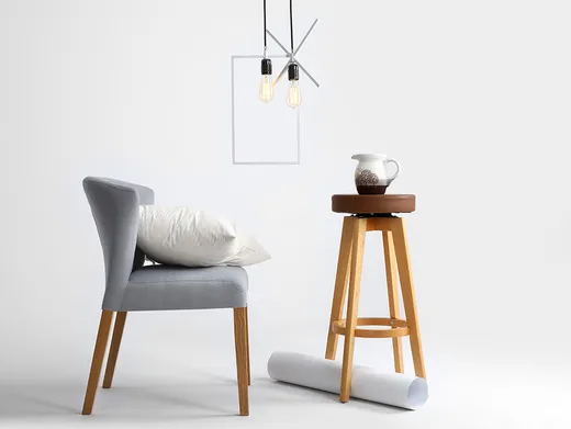 Lampa wisząca XLAMP - biały