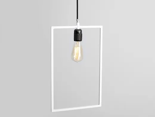 Lampa wisząca PAROT - biały