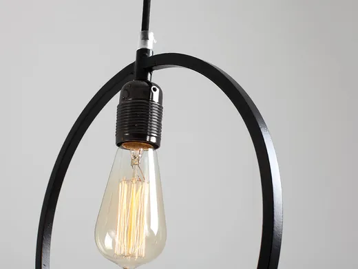 Lampa wisząca VETO - czarny