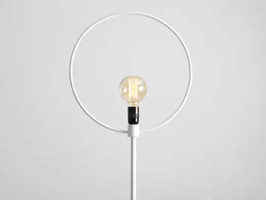 Lampa podłogowa BULLET FLOOR - biały