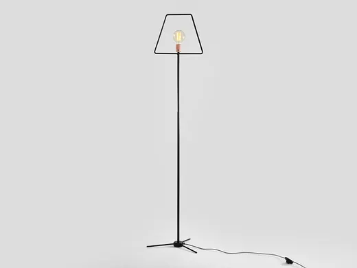 Lampa podłogowa FIRKANT FLOOR - czarny