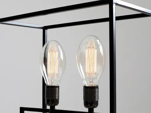 Lampa stołowa METRIC TABLE - czarny
