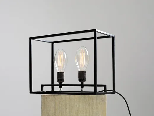 Lampa stołowa METRIC TABLE - czarny