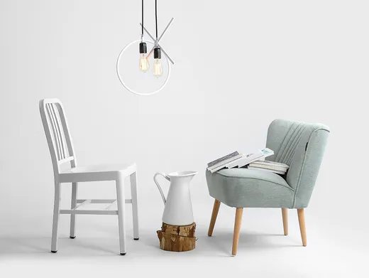 Lampa wisząca VETO - biały