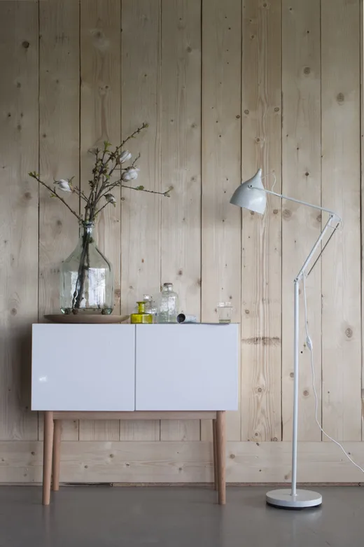 Lampa podłogowa READER - biały