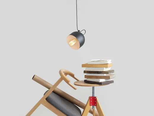 Lampa wisząca POPO 1 - czarny