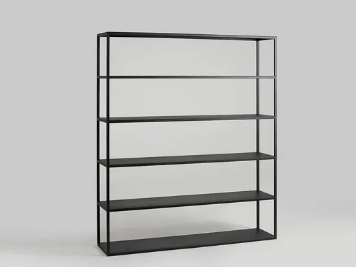 Regał HYLLER METAL 150x180 - czarny