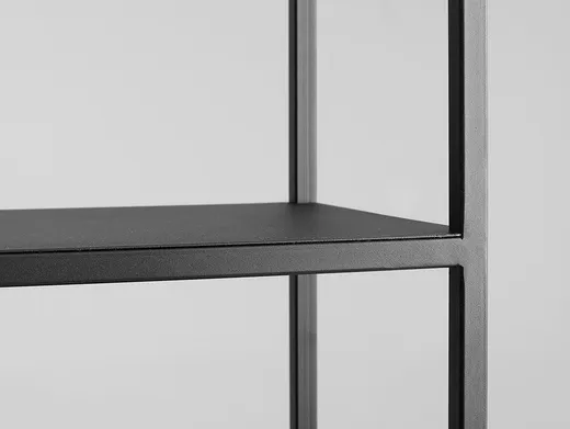 Regał HYLLER METAL 150x180 - czarny
