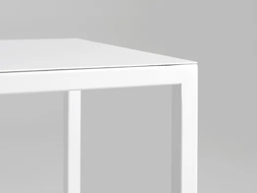 Regał HYLLER METAL 100x75 - biały