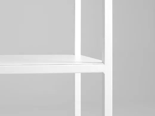 Regał HYLLER METAL 100x110 - biały
