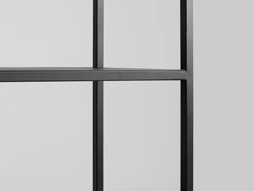 Regał HYLLER METAL 150x110 - czarny
