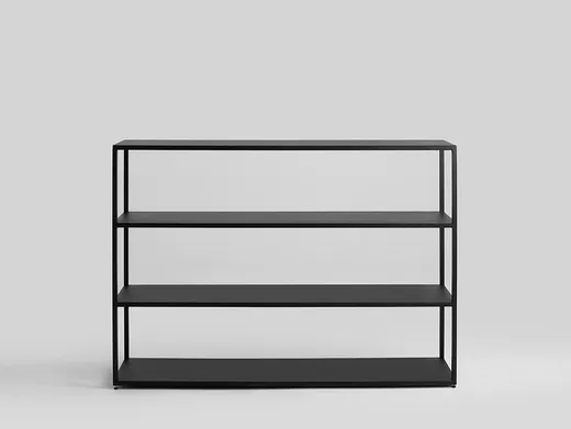 Regał HYLLER METAL 150x110 - czarny