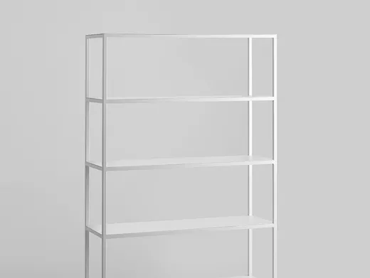 Regał HYLLER METAL 100x180 - biały