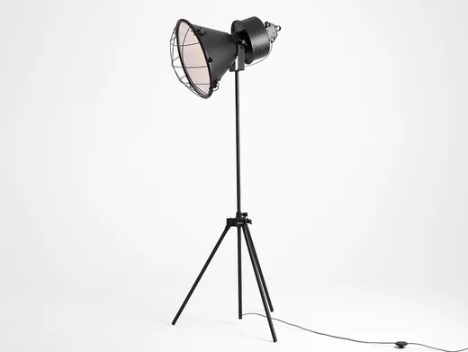 Lampa podłogowa LOFT FLOOR - czarny