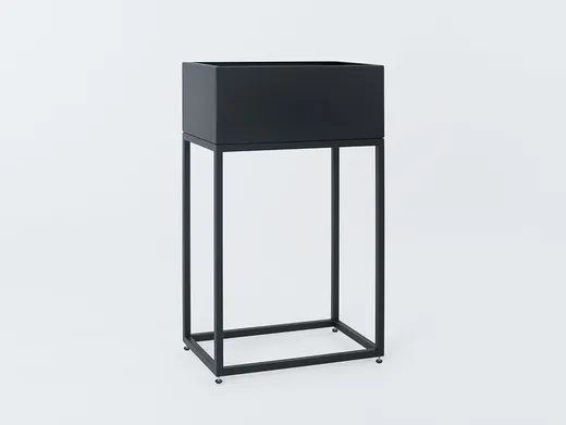 Donica FIORINA 50x30x80 - czarny