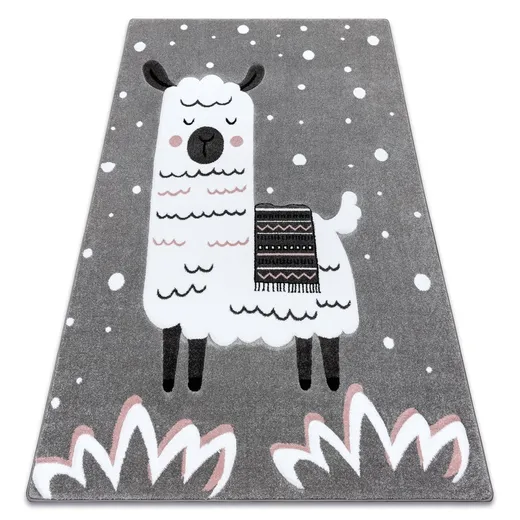 Dywan FLUFFY LAMA - szary