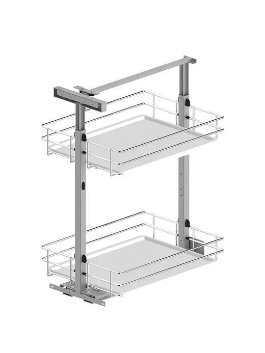 MAXIMA EVO II Cargo mini dolne 300 L-480 metal/tworzywo chrom/biały